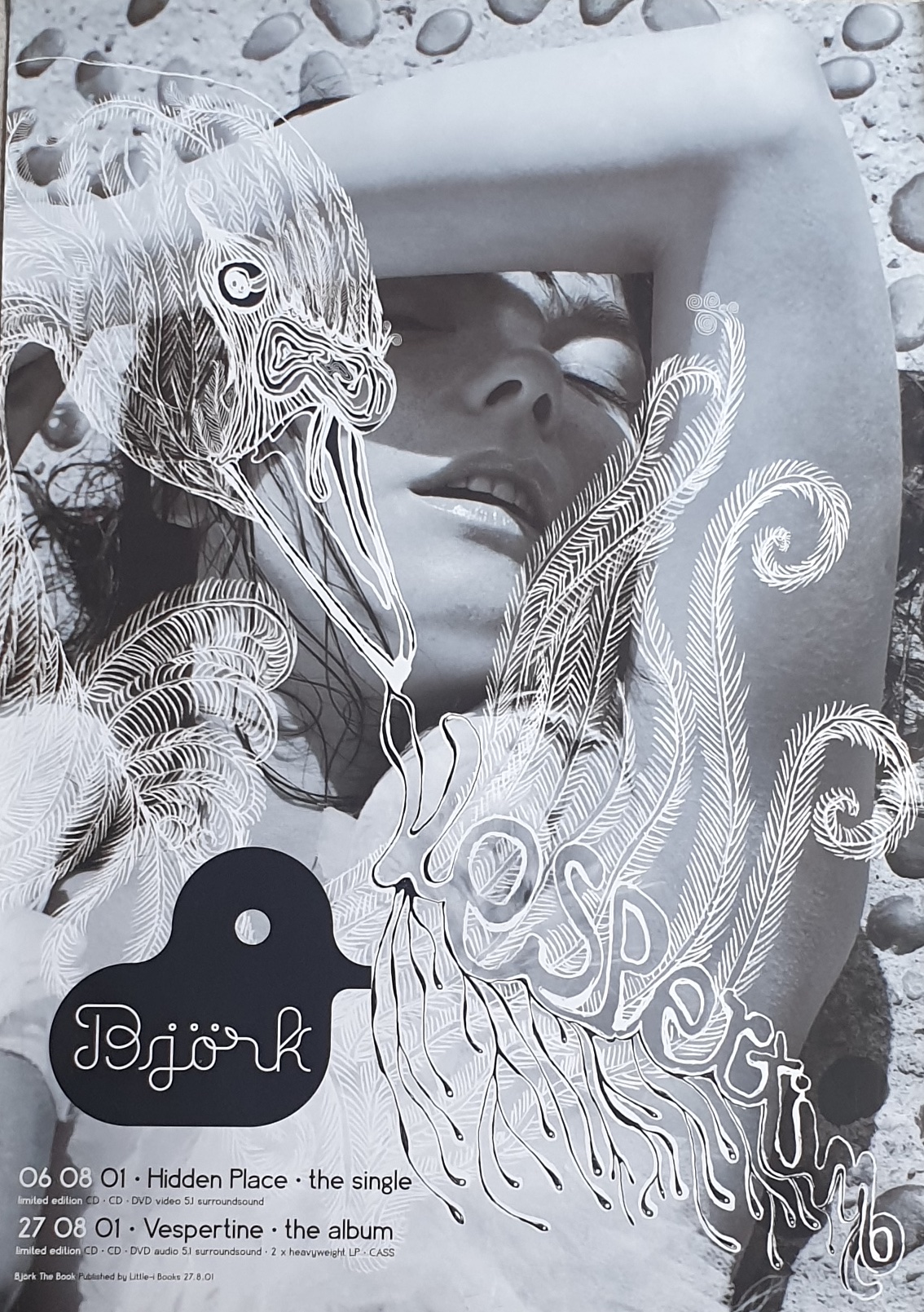 Björk - Vespertine Poster - Smekkleysa SM // BadTaste SM