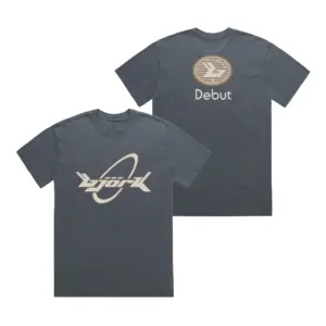 Debut logo t-shirt (Light Charcoal)