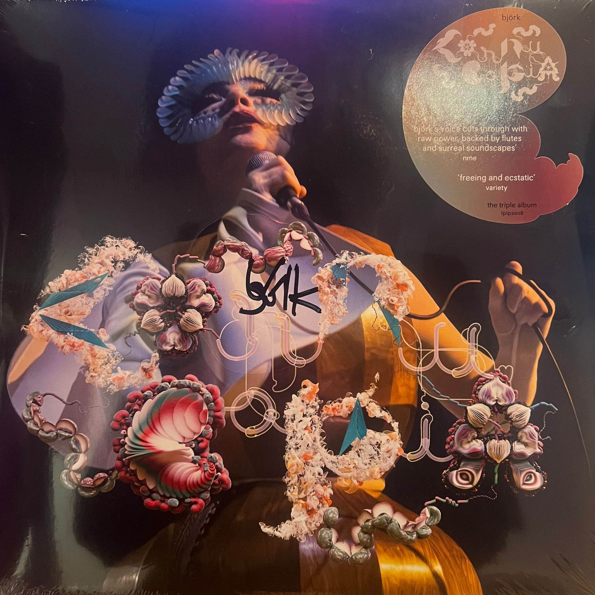Cornucopia live 3LP_Signed - Björk