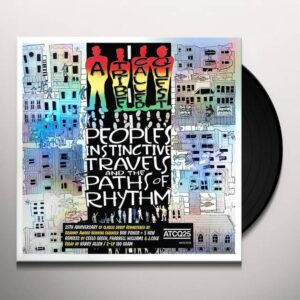 A Tribe Called Quest, Peoples Instinctive Travels And The Paths Of Rhythm, Black LPx2