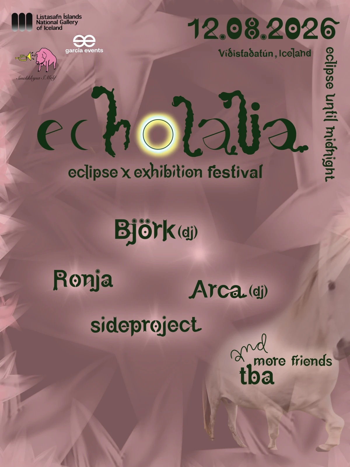 Echolalia - Sólmyrkvahátíð Bjarkar & Smekkleysu